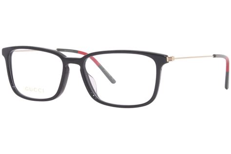 Gucci GG1056OA Eyeglasses Frame Men's Full Rim Rectangular